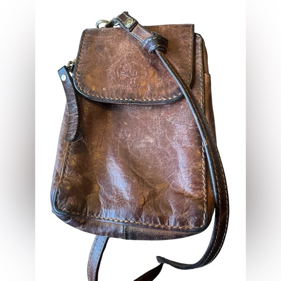 rustic town Handbags - Vintage High End Classic Rustic Town Brown Leather Travel Women’s Crossbody Bag